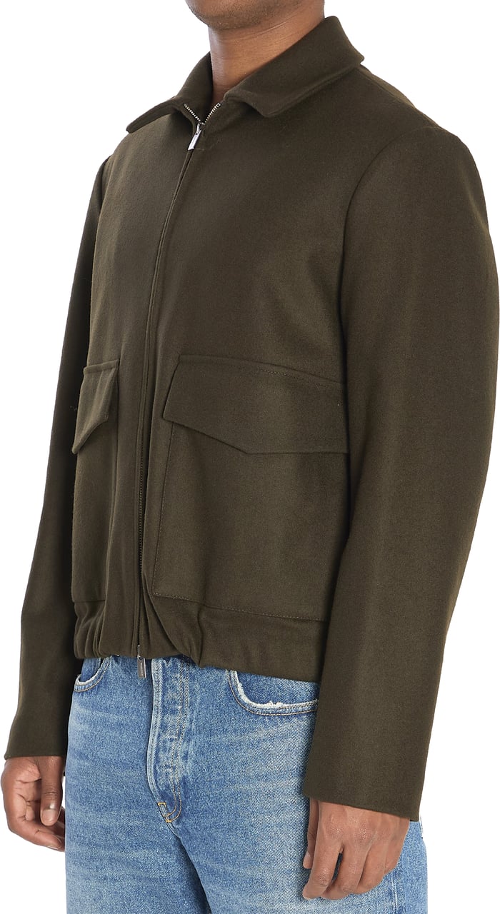 Barena Magan Caramal jacket Groen