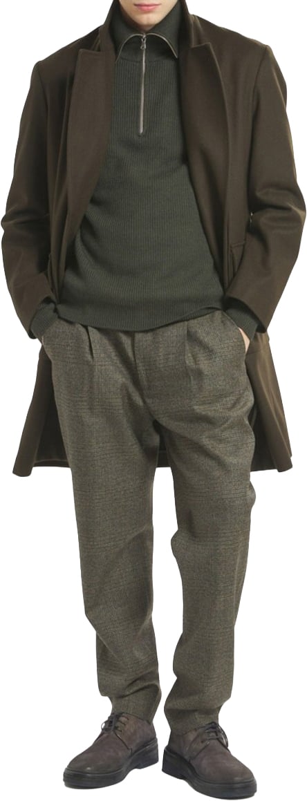 Barena Gazabin Caramal Coat Bruin