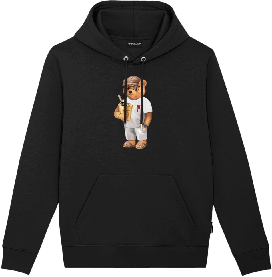 Baron Filou Hoodie Filou CXXIII. Zwart