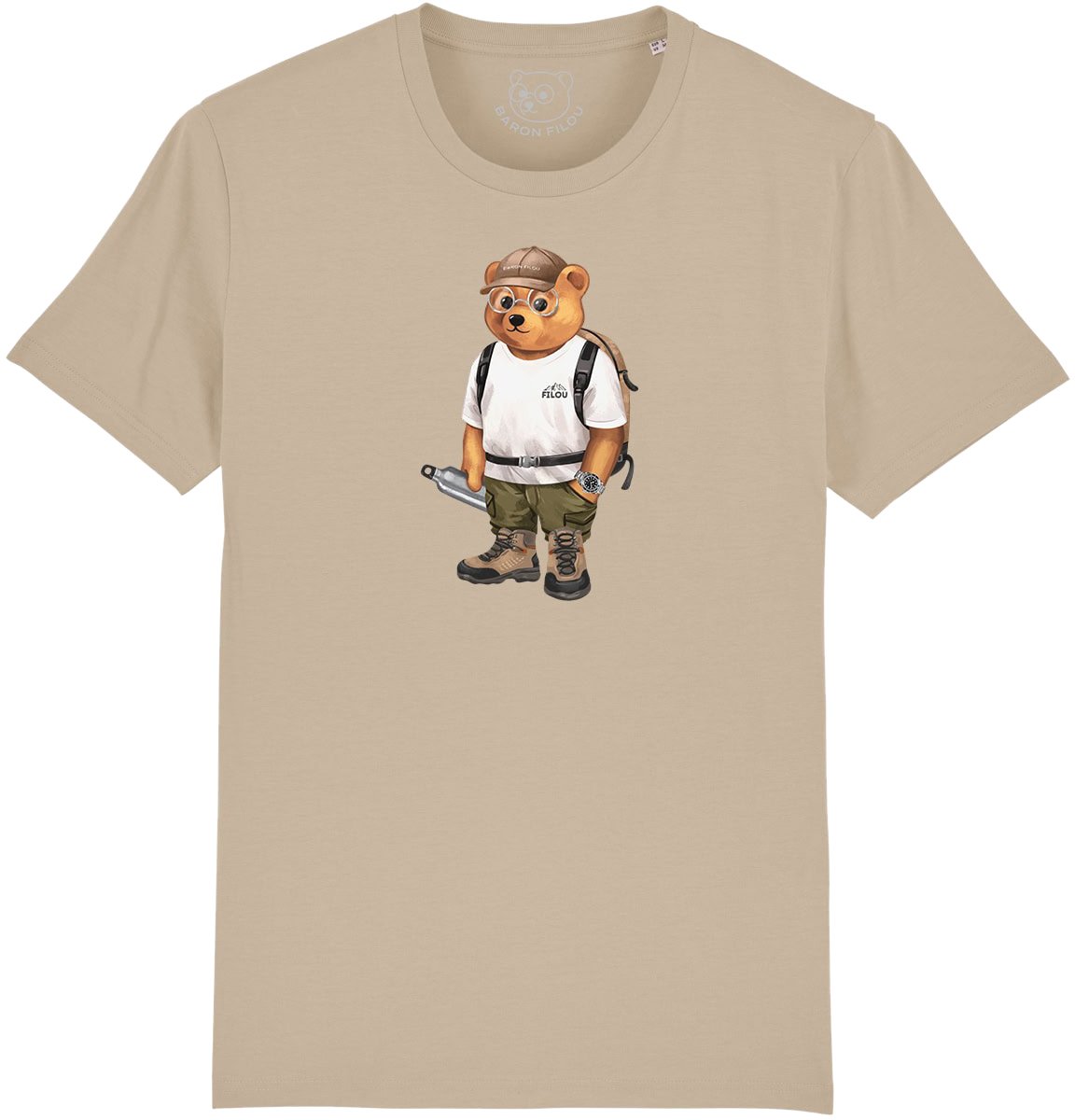 Baron Filou Organic T-Shirt Filou CXXXVIII. Beige