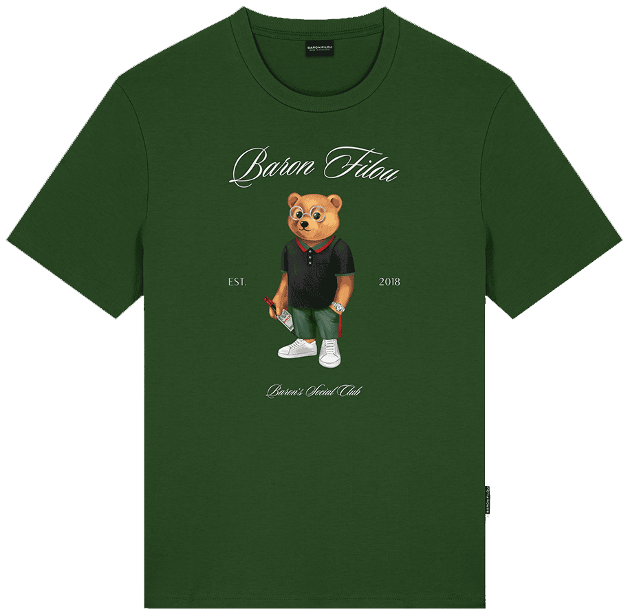 Baron Filou T-Shirt Filou CIX. Baron's Social Club Groen