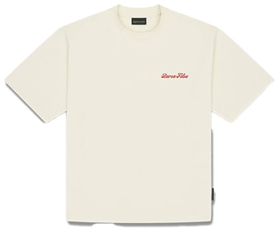 Baron Filou Baron Filou Oversized Backprint T-Shirt Lobster Gang Beige