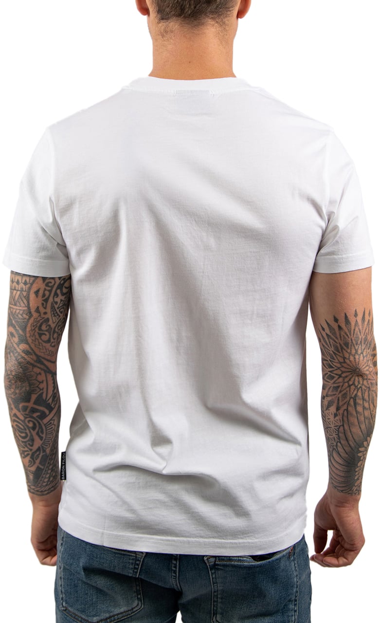 Baron Filou Baron Filou Cxlviii The Tracksuit Icon T-Shirt Wit
