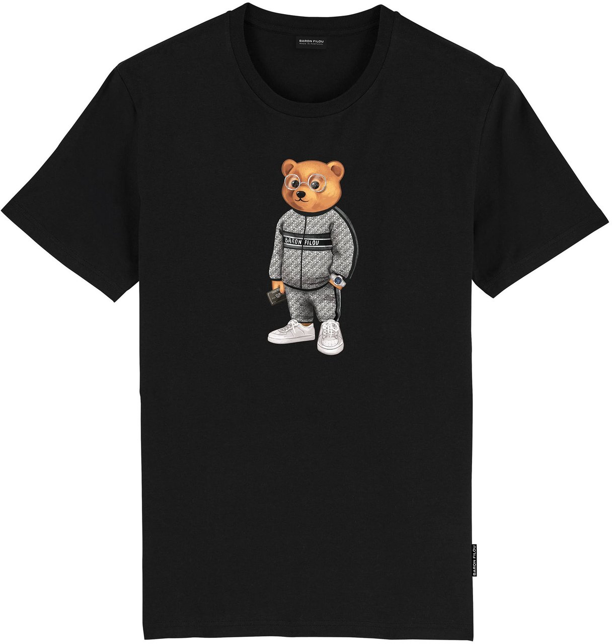 Baron Filou Organic T-Shirt Filou CXVII. Zwart