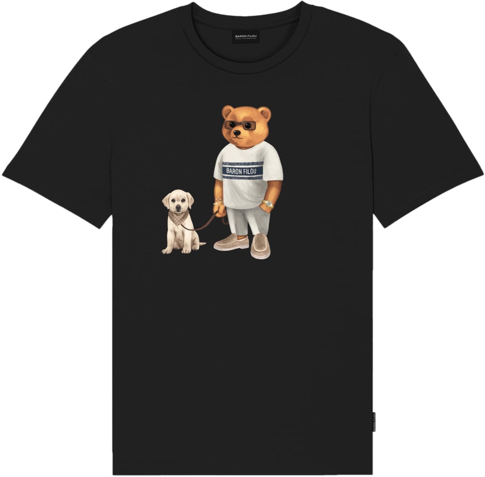 Baron Filou T-Shirt Filou CXXIV. Zwart