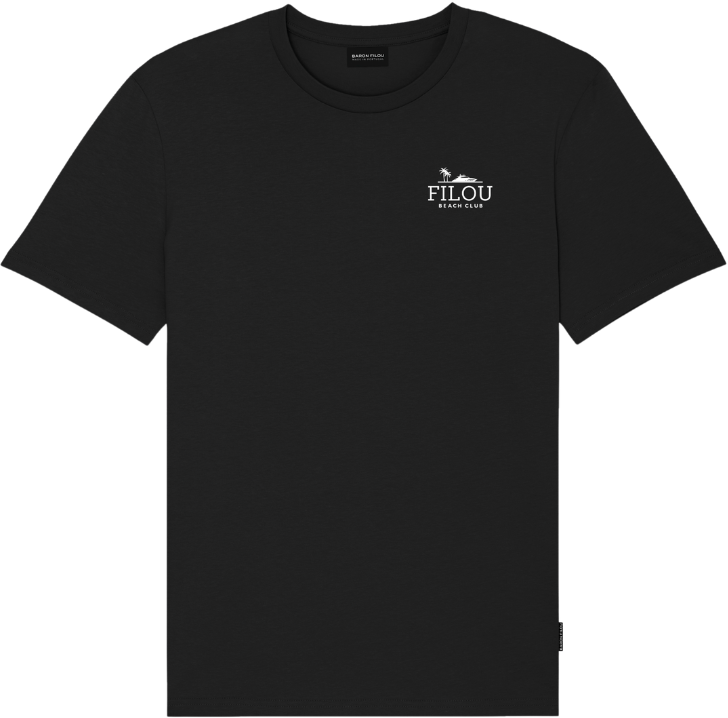 Baron Filou Baron Filou Backprint The Champagne Yachtie Zwart
