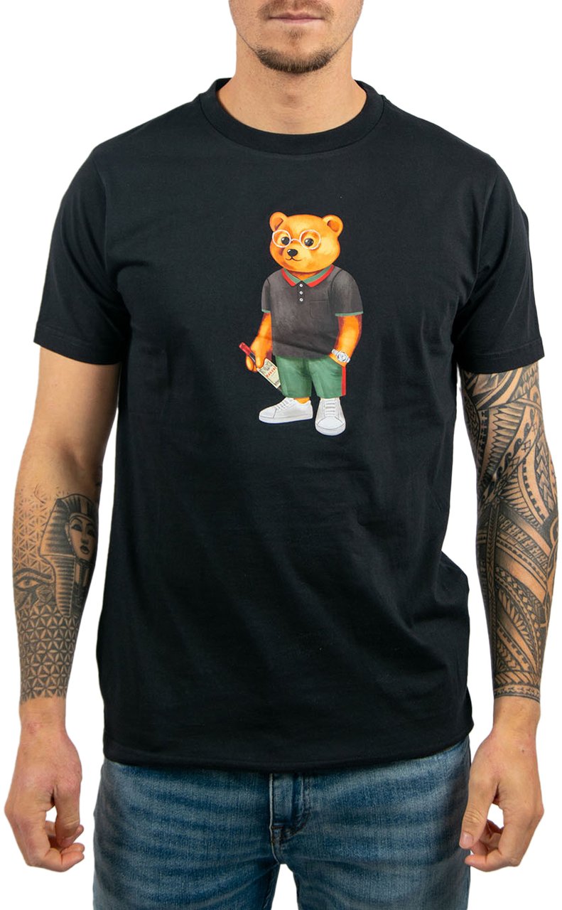Baron Filou Cix The Casual Sommelier T-Shirt Zwart