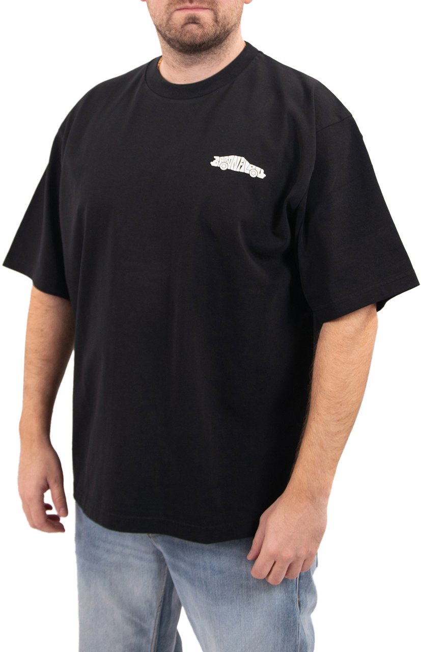 Baron Filou Baron Filou Oversized Backprint T-Shirt Valet Mode Zwart