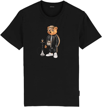 Baron Filou Baron Filou LXXXIV The Flavor Puffer T-Shirt Zwart