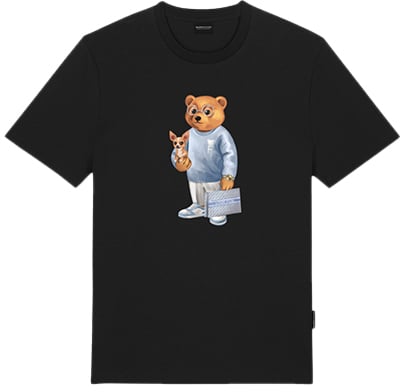 Baron Filou Cxlix. The Chihuahua Buddy T-Shirt Zwart