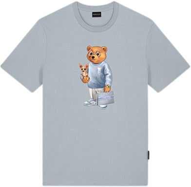 Baron Filou Baron Filou Cxlix. The Chihuahua Buddy T-Shirt Blauw