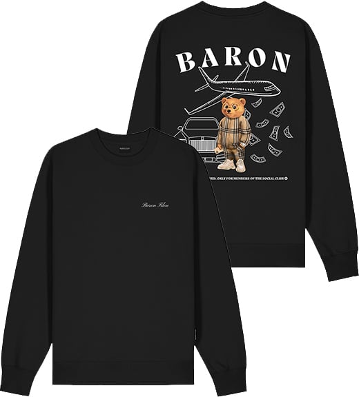 Baron Filou Baron Filou Cxlviii The Tracksuit Icon Sweater Zwart