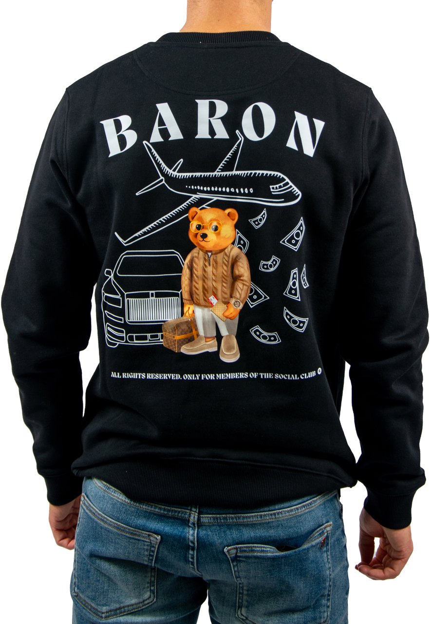 Baron Filou Baron Filou Cxlviii The Tracksuit Icon Sweater Zwart