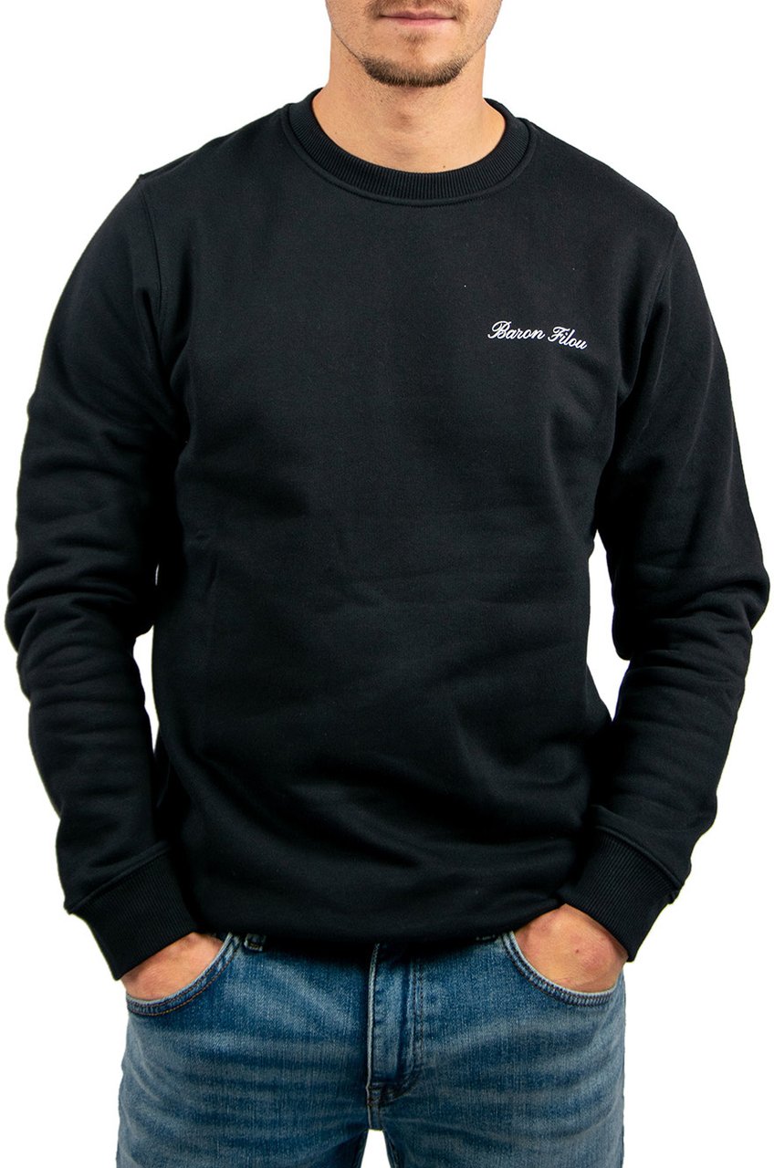 Baron Filou Cxlviii The Tracksuit Icon Sweater Zwart