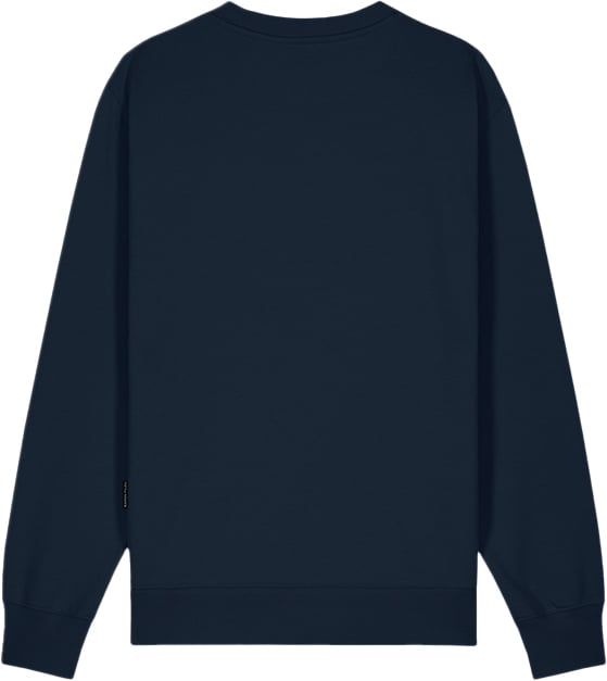 Baron Filou Baron Filou Chenille F Sweater Blauw