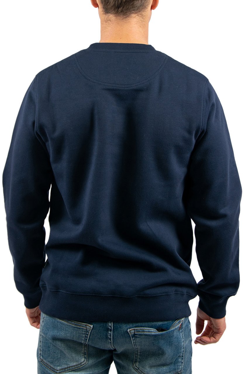 Baron Filou Chenille F Sweater Blauw