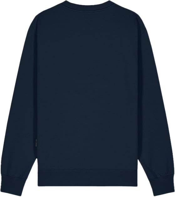 Baron Filou Baron Filou Cxlvi The First Class Flyer Pullover Baron's Social Club Blauw