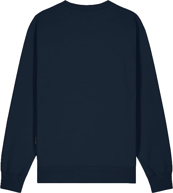 Baron Filou Baron Filou Cxlvi The First Class Flyer Pullover Baron's Social Club Sweater Blauw