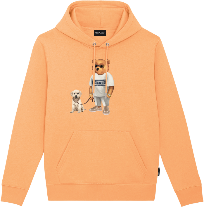 Baron Filou Baron Filou The Marina Stroller Hoodie Oranje