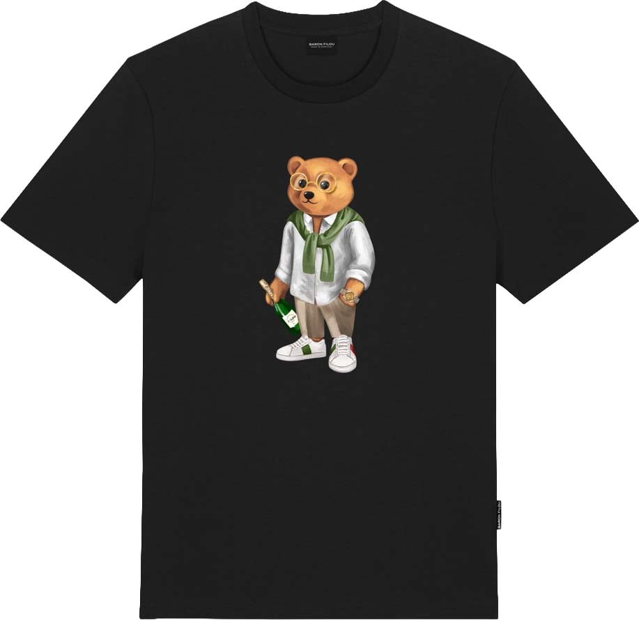 Baron Filou T-Shirt Baron Filou  T-Shirt Filou CXL Black Zwart