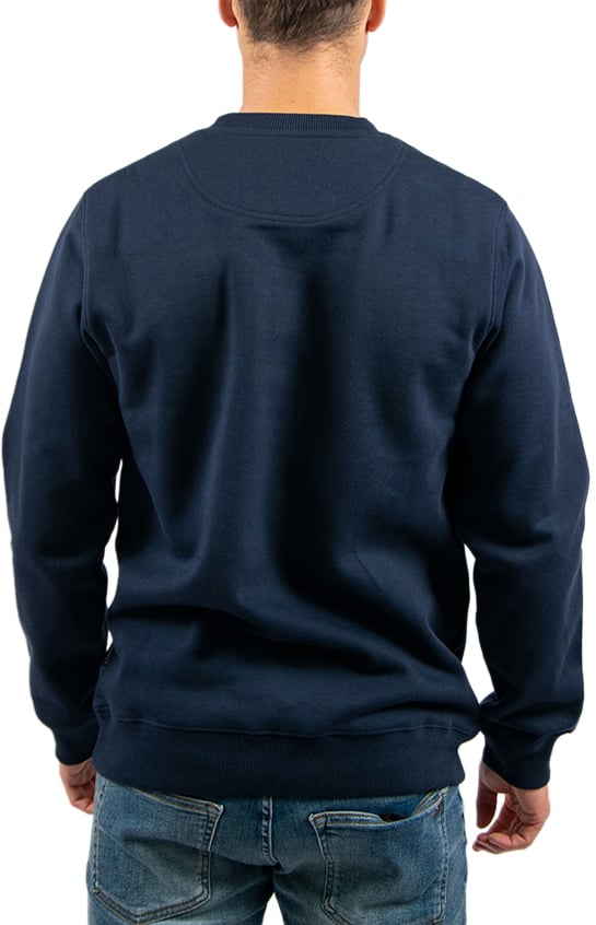 Baron Filou Baron Filou Chenille F Sweater Blauw