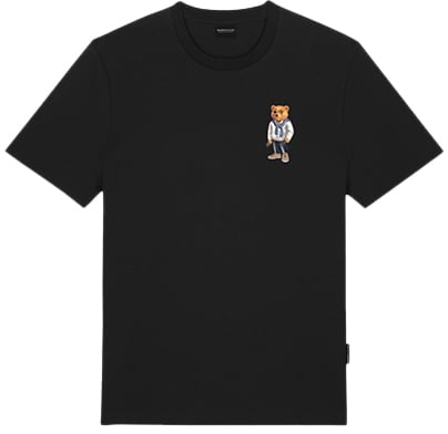 Baron Filou Clii. The Tracksuit Icon T-Shirt Zwart