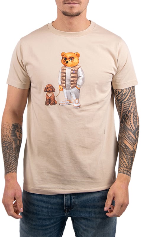 Baron Filou Baron Filou CL The Cozy Companion T-Shirt Beige