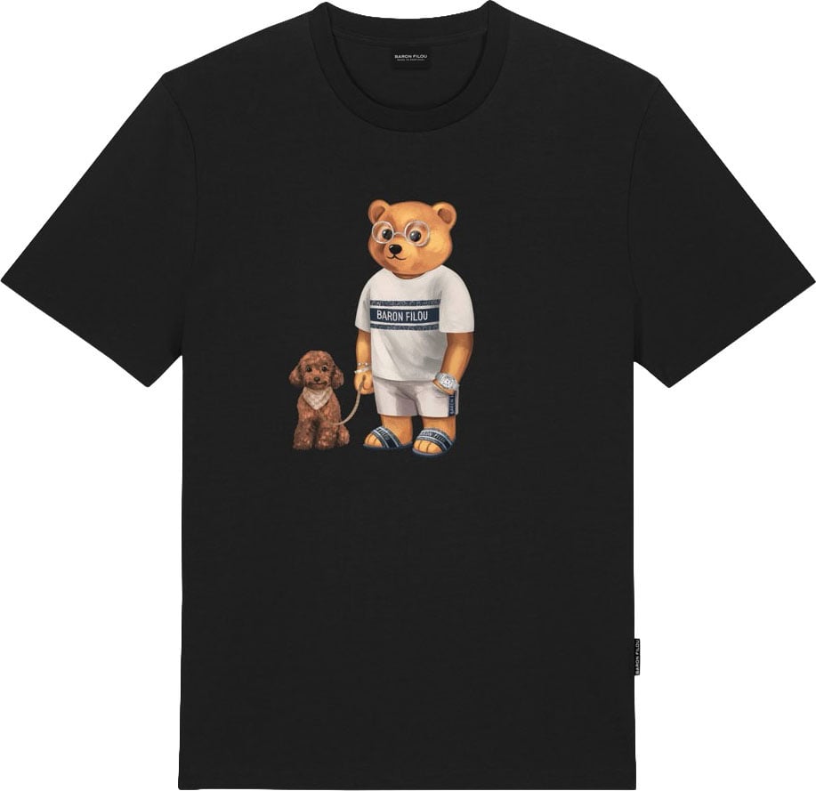 Baron Filou T-Shirt Filou CLXV. Zwart