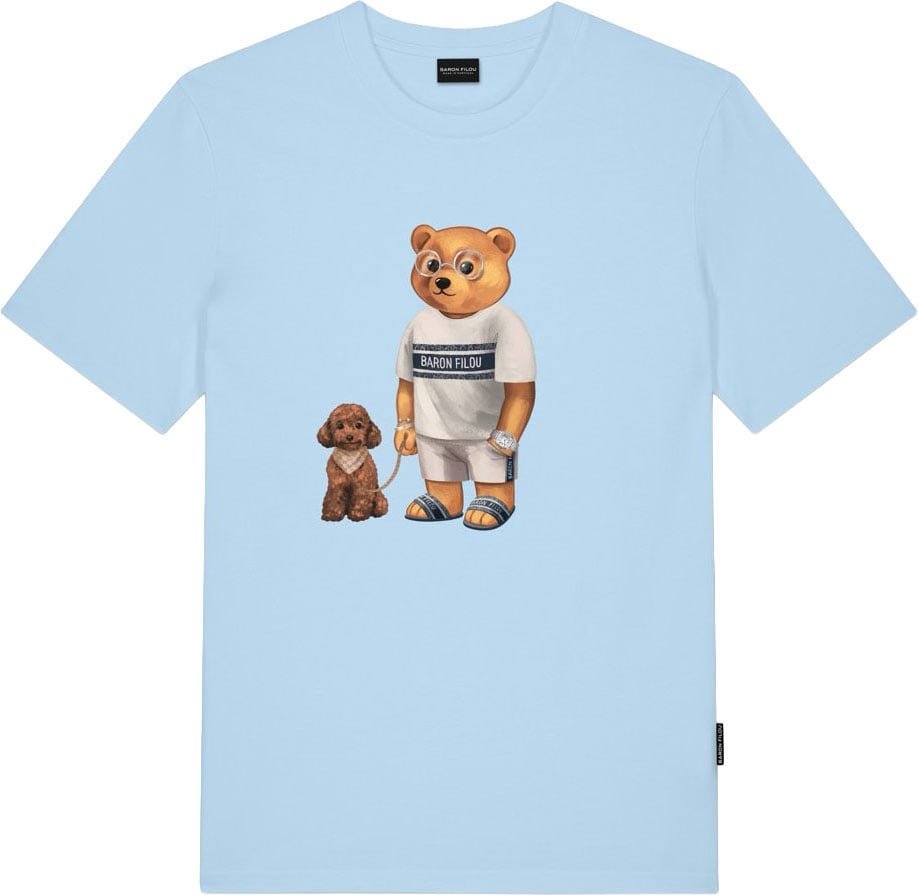 Baron Filou T-Shirt Filou CLXV. Lichtblauw