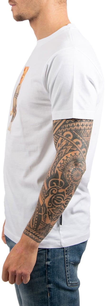 Baron Filou Cxlviii The Tracksuit Icon T-Shirt Wit