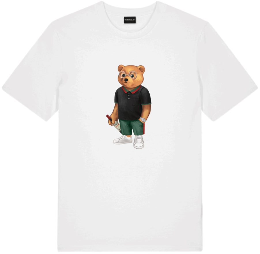 Baron Filou T-Shirt Filou CIX. Wit
