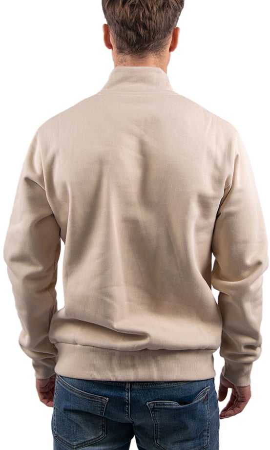 Baron Filou Baron Filou Chenille F Half-Zip Beige