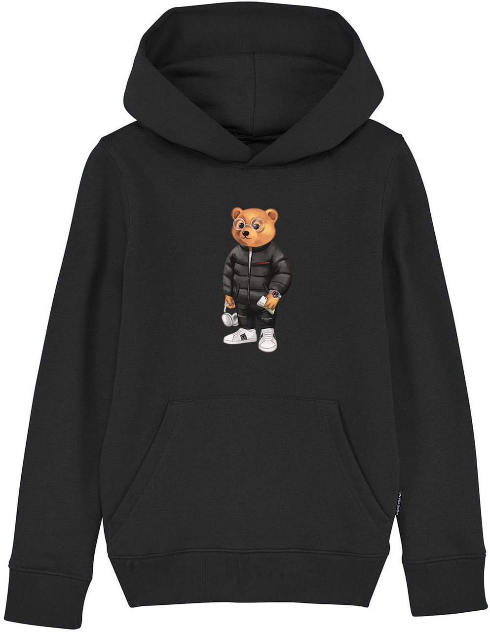 Baron Filou Honeygang Hoodie XCIII. Zwart