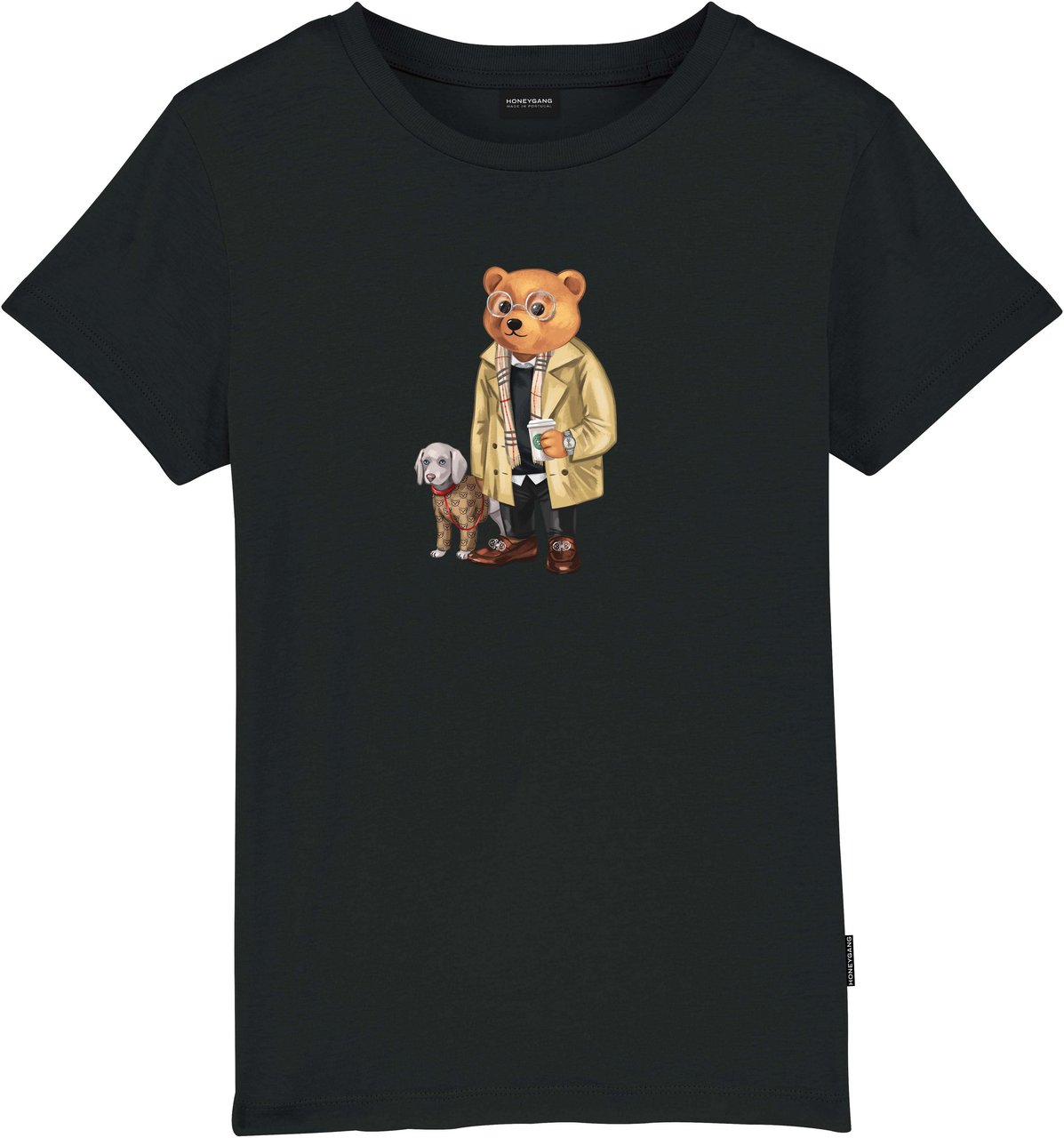 Baron Filou Honeygang T-Shirt IX. Zwart