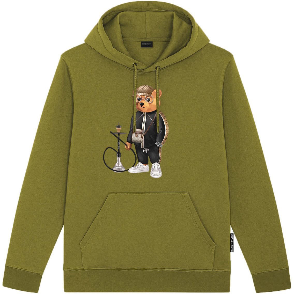 Baron Filou Organic Hoodie Filou LXXXIV. Groen