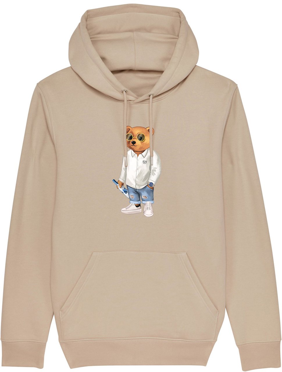 Baron Filou Organic Hoodie Filou XVIII. Beige
