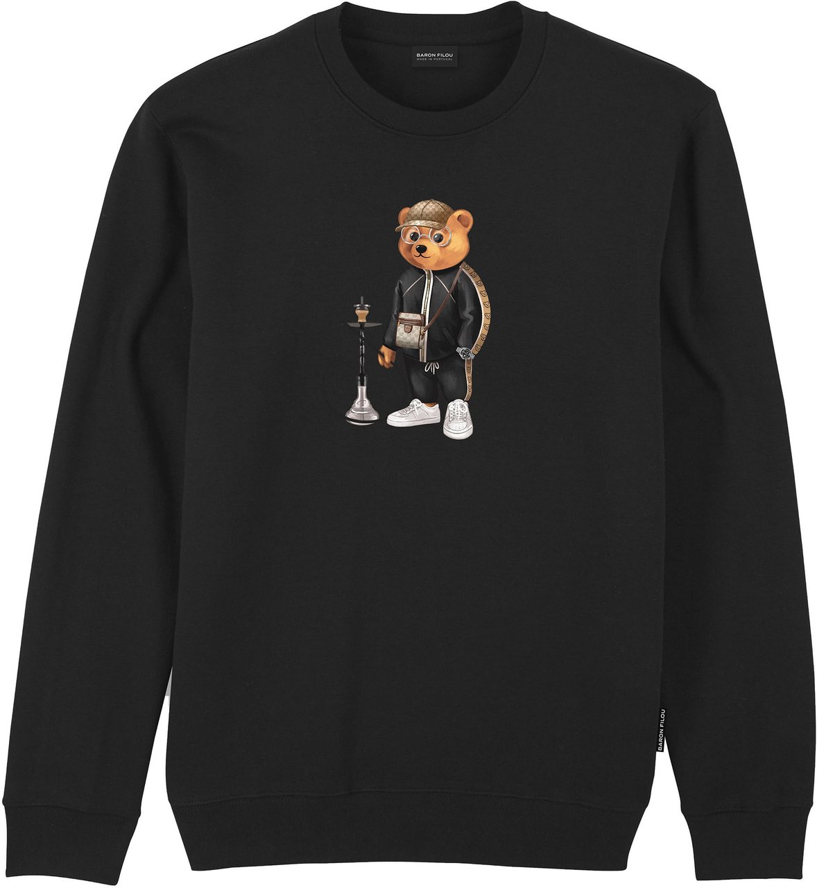 Baron Filou Organic Pullover Filou LXXXIV. Zwart