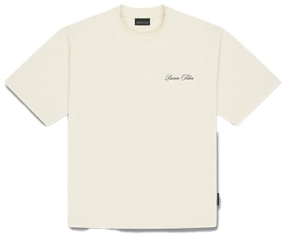 Baron Filou Baron Filou Oversized Backprint T-Shirt Casa Baron Palm Beige