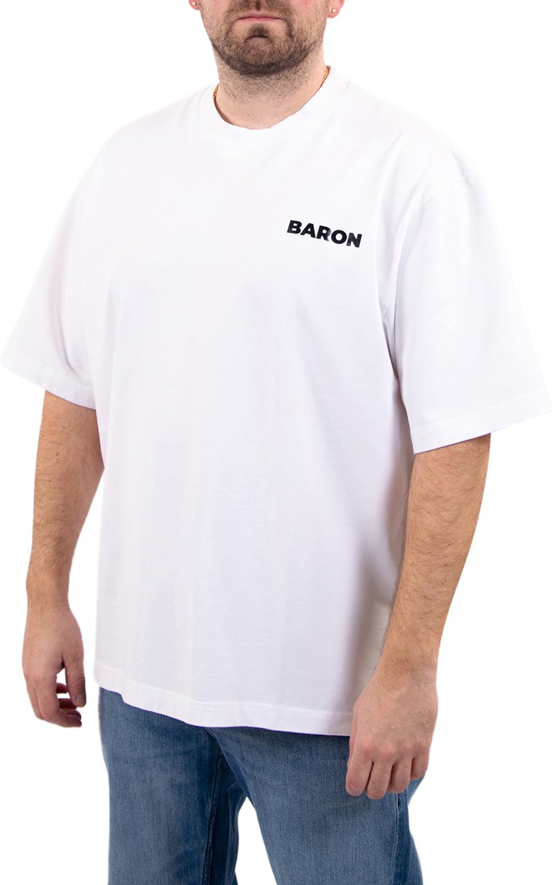 Baron Filou Oversized Backprint T-Shirt Baron Beach Bill Wit