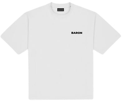Baron Filou Oversized Backprint T-Shirt Baron Beach Bill Wit