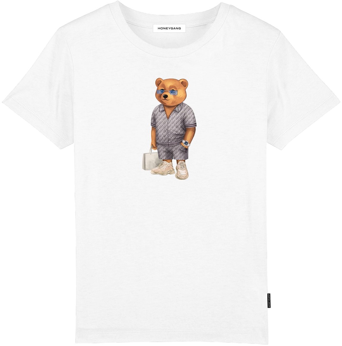 Baron Filou SS24 Honeygang T-Shirt LXXVIII. Wit