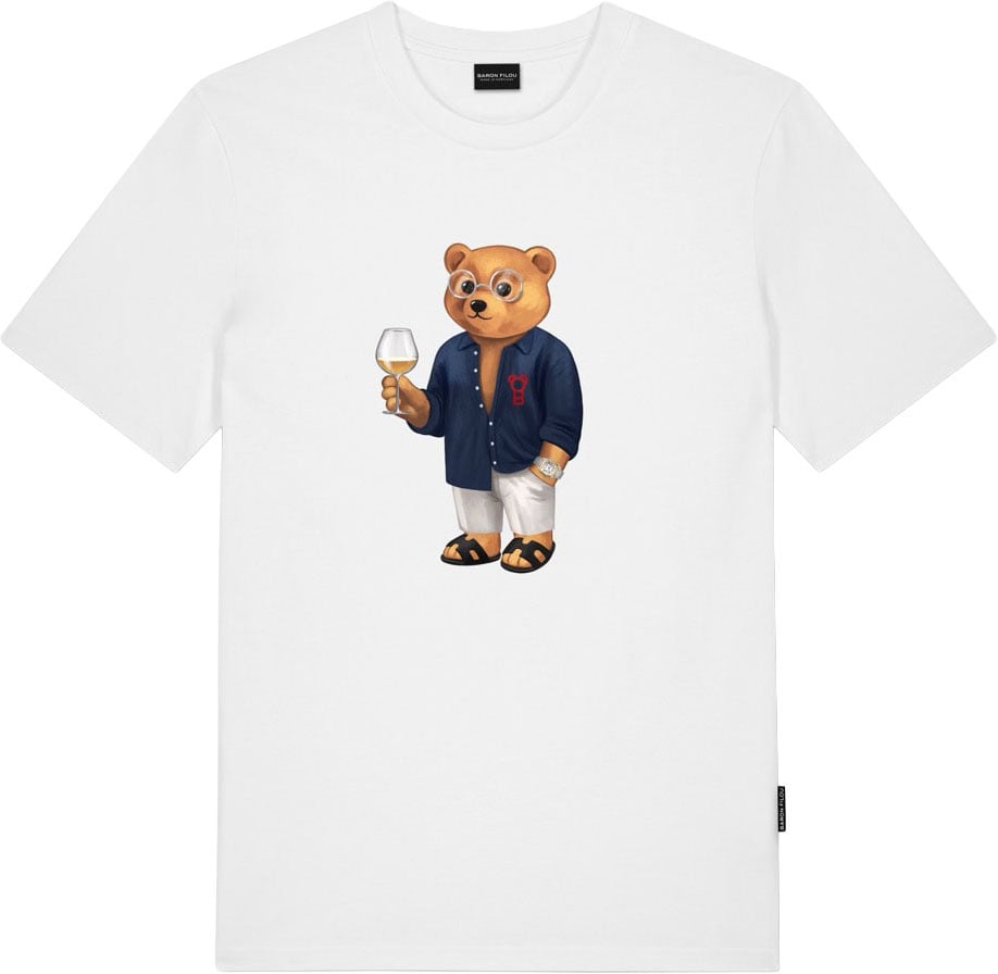 Baron Filou T-Shirt Filou CLXIV. Wit