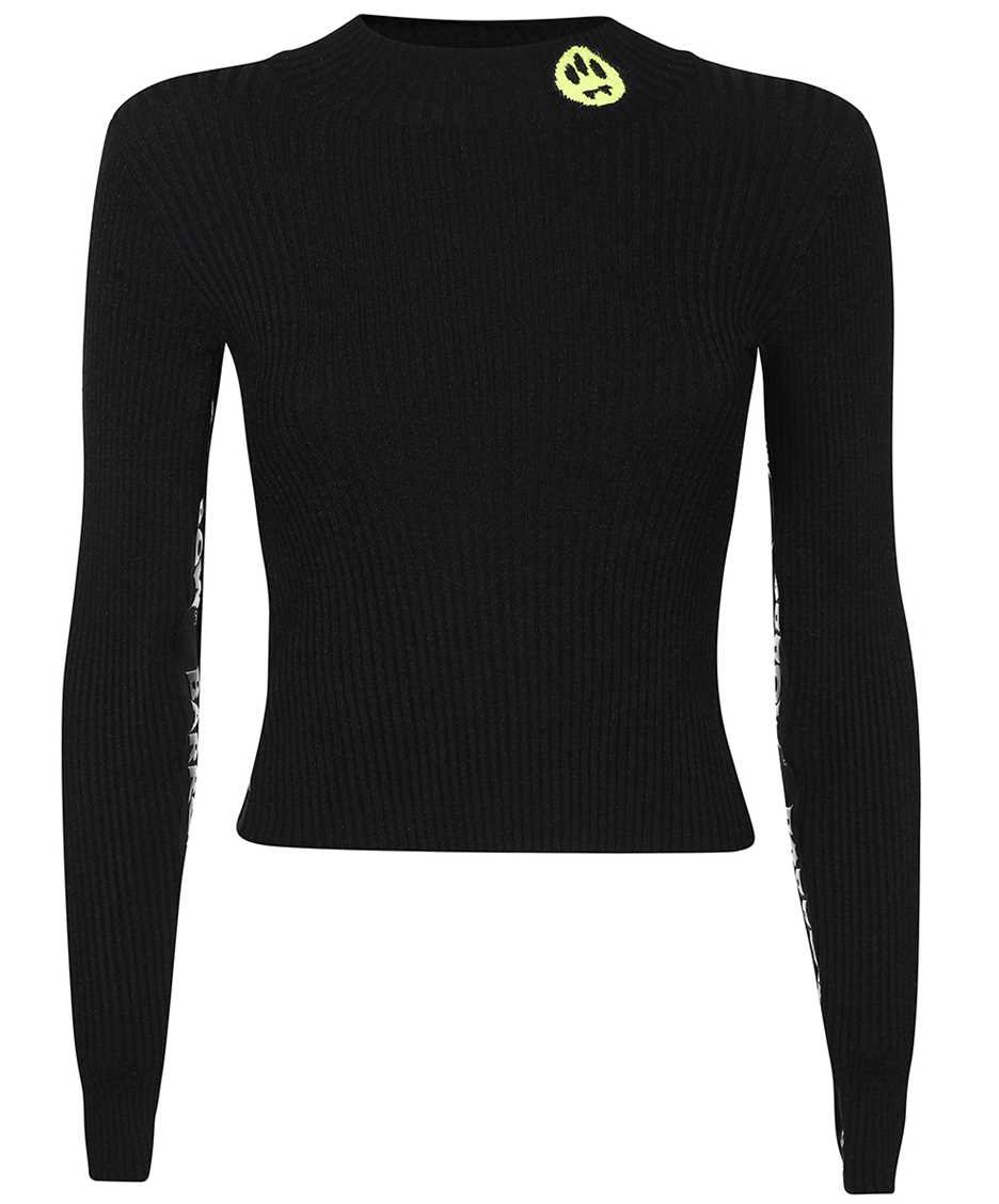 Barrow Long sleeve crew-neck sweater Zwart