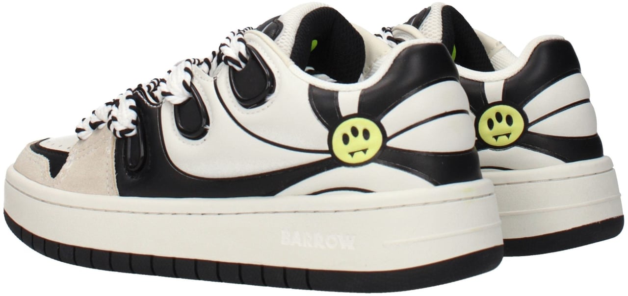 Barrow Beige Leather Sneakers Beige