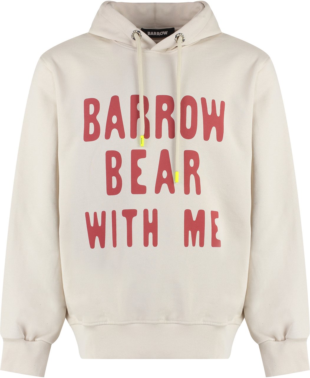 Barrow Cotton hoodie Grijs