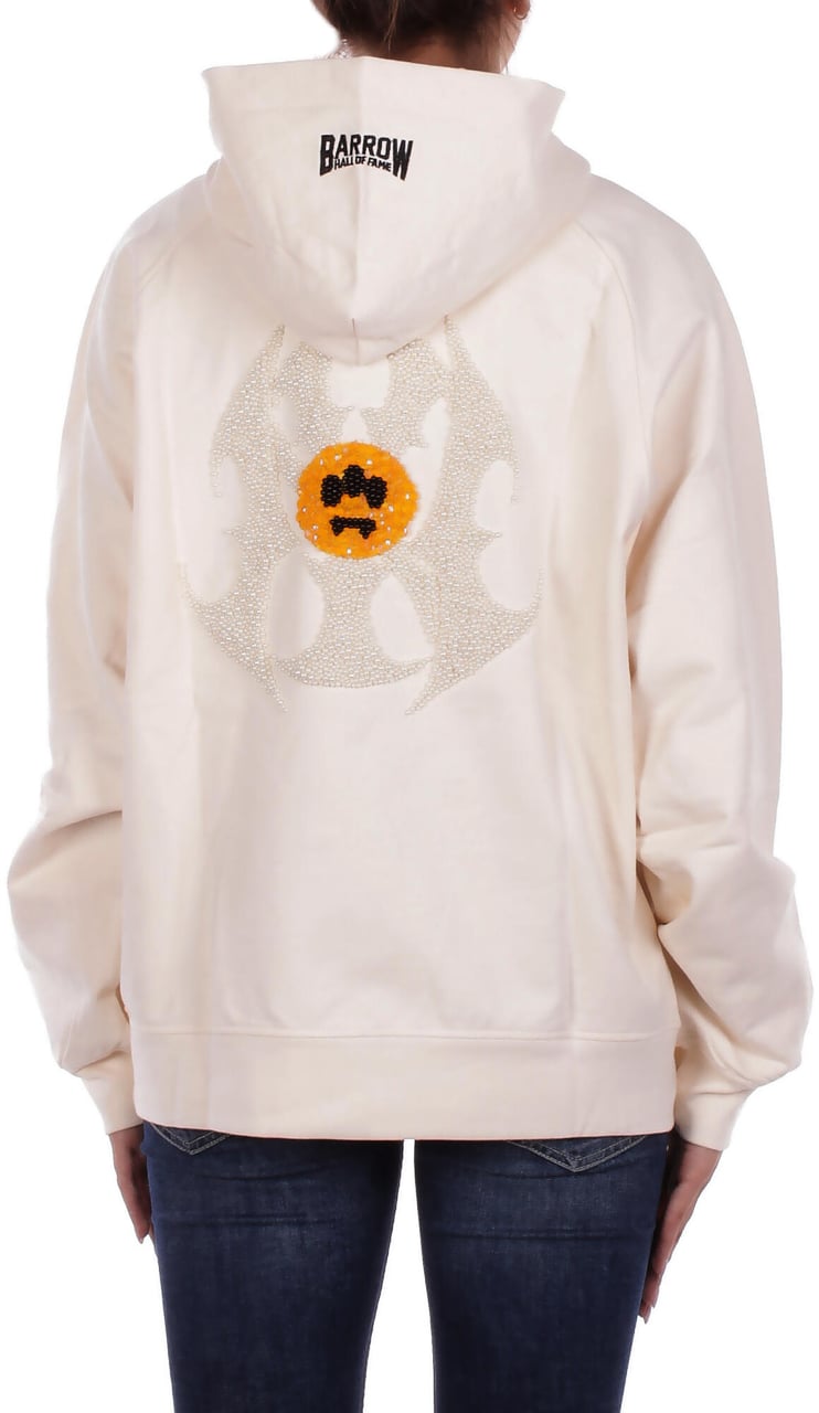 Barrow Sweaters Beige Wit