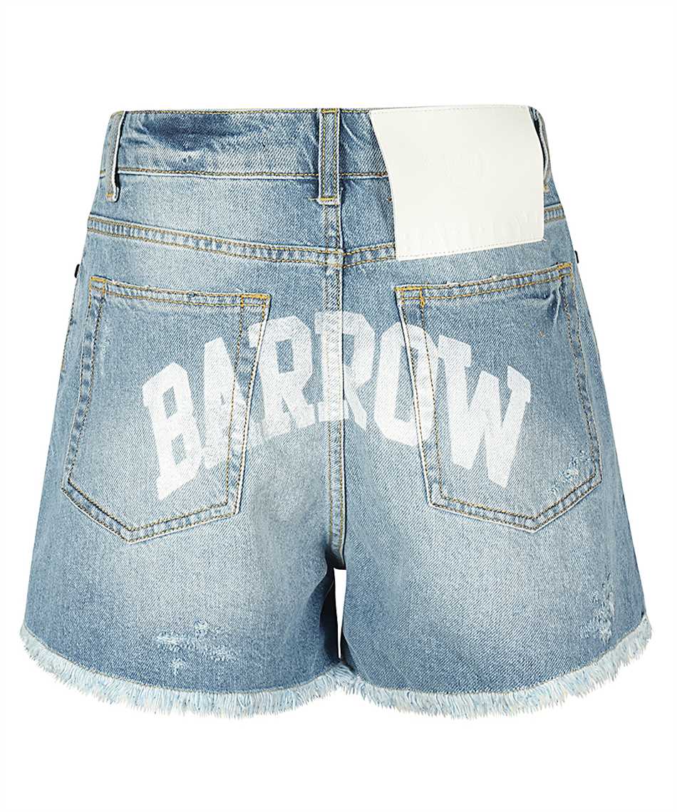 Barrow Denim shorts Blauw