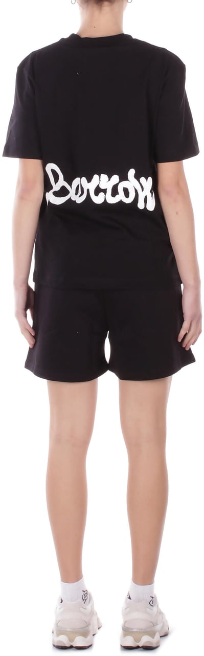 Barrow Shorts Black White Zwart
