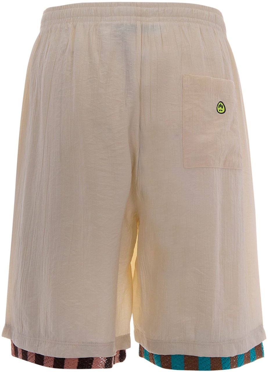 Barrow Shorts Crema - Cream Wit