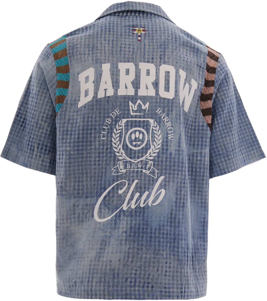 Barrow Shirts Denim Blu Chiaro - Light Blue Blauw